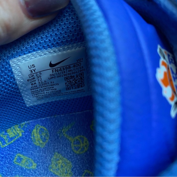 Nike Ja 1 "Backyard BBQ" Grade School Kids Lace Up Basketball Shoes 3Y EUC - Picture 3 of 9